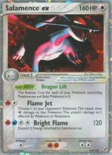Salamence ex · Deoxys Pokémon card