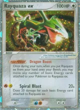 Rayquaza ex · Deoxys Pokémon card