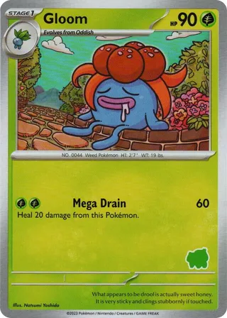 Gloom #4 · My First Battle Pokémon card