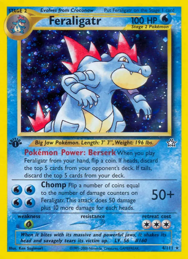 Feraligatr full card art
