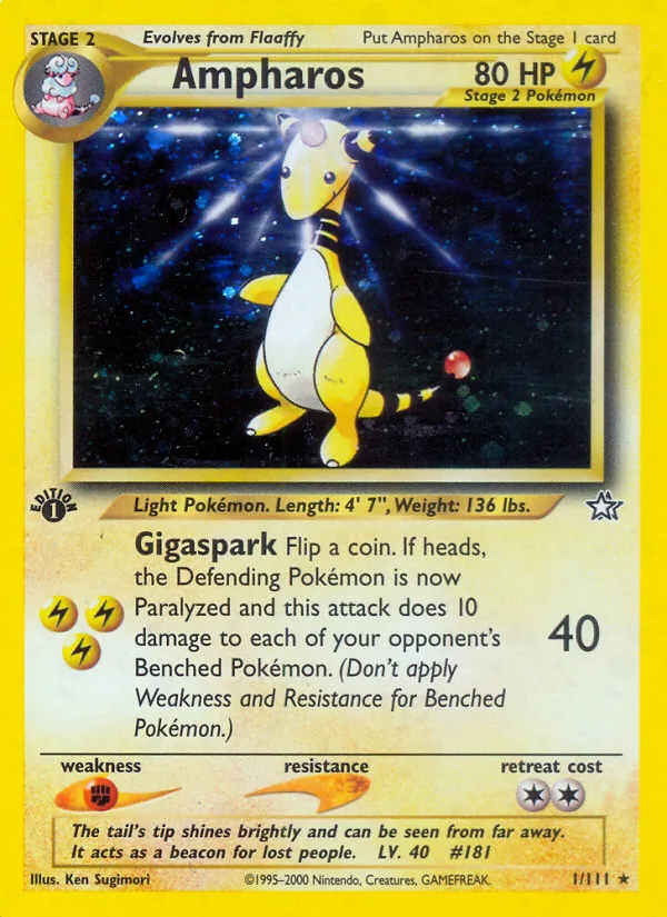 Ampharos full card art