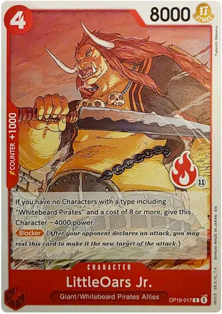 LittleOars Jr. (Ace Deck) #OP16-017-ace-deck · Set Sail Deck Set One Piece card