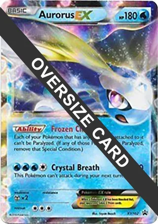 Aurorus EX - XY102 (XY Black Star Promos) #XY102 · Jumbo cards Pokémon card