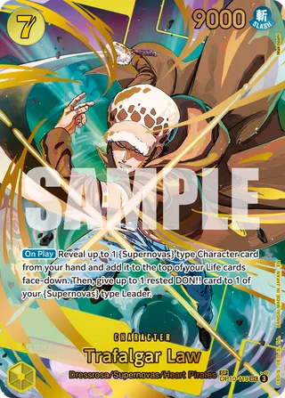 Trafalgar Law (SP) #OP10-119-sp · Premium Booster -The Best- Vol. 2 One Piece card