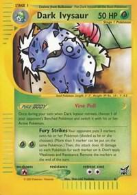 Dark Ivysaur #6 · Best of game Pokémon card