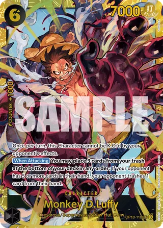 Monkey.D.Luffy #OP10-118 · Royal Blood One Piece card