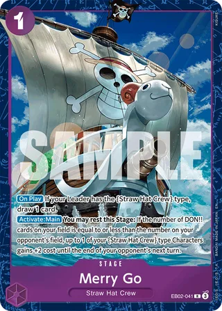Merry Go (Judge Pack Vol. 7) #EB02-041-judge-pack-vol-7 · One Piece Promotion Cards One Piece card