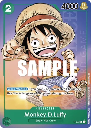 Monkey.D.Luffy (Anime Expo 2023) #P-037 · One Piece Promotion Cards One Piece card