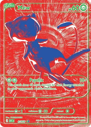 Mew #00R · 30th Celebration Pokémon card