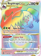 Regidrago VSTAR · Silver Tempest Pokémon card