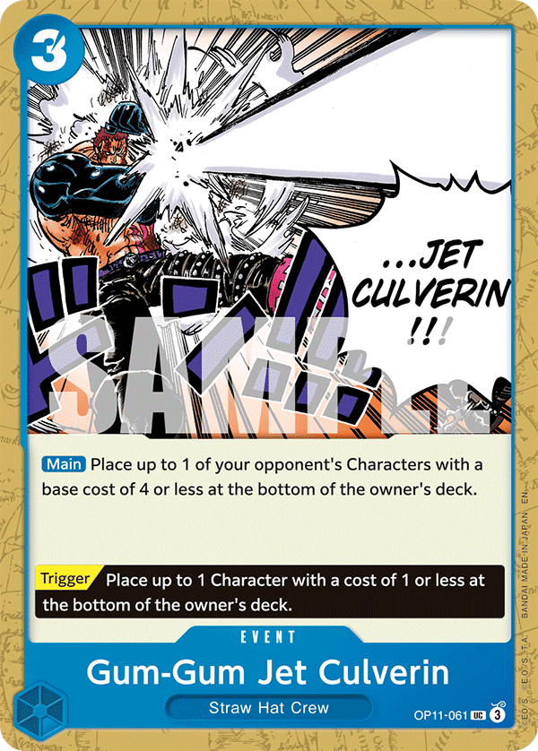 Gum-Gum Jet Culverin full card art