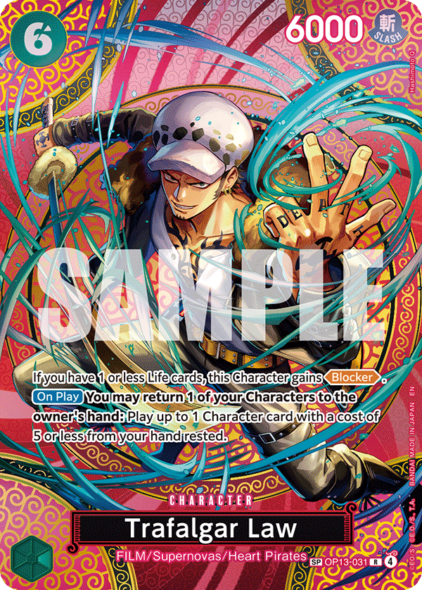 Trafalgar Law (SP) full card art