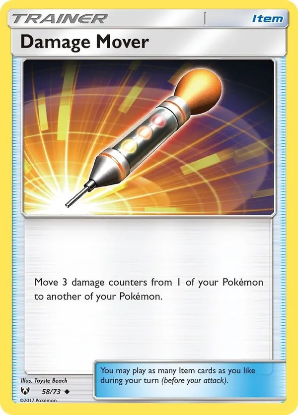 Damage Mover full card art