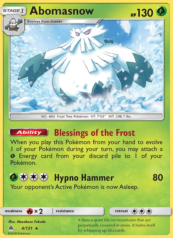 Abomasnow full card art