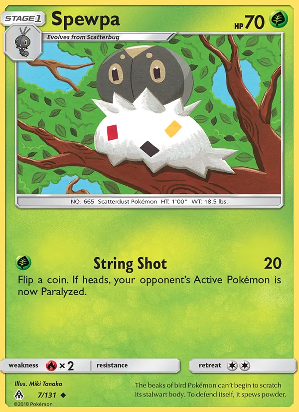 Spewpa full card art