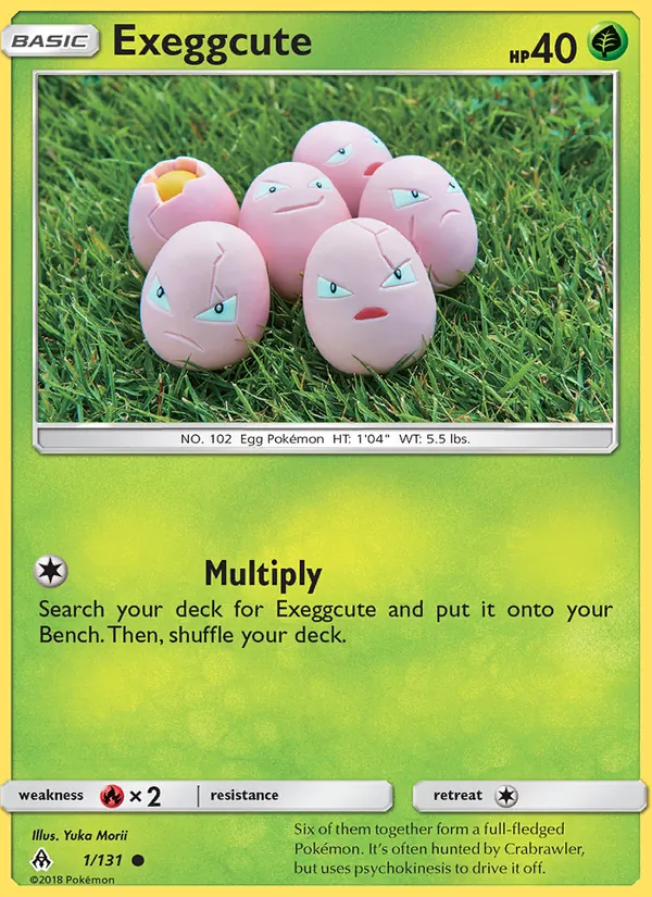 Exeggcute full card art