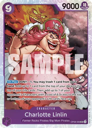 Charlotte Linlin #OP08-069 · Two Legends One Piece card
