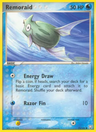 Remoraid #73 · Team Rocket Returns Pokémon card