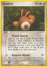 Sentret · Team Rocket Returns Pokémon card