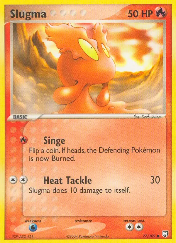 Slugma full card art