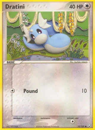 Dratini #52 · Team Rocket Returns Pokémon card