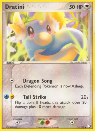 Dratini #53 · Team Rocket Returns Pokémon card