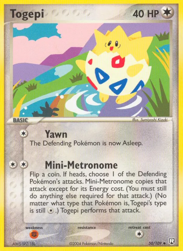 Togepi full card art