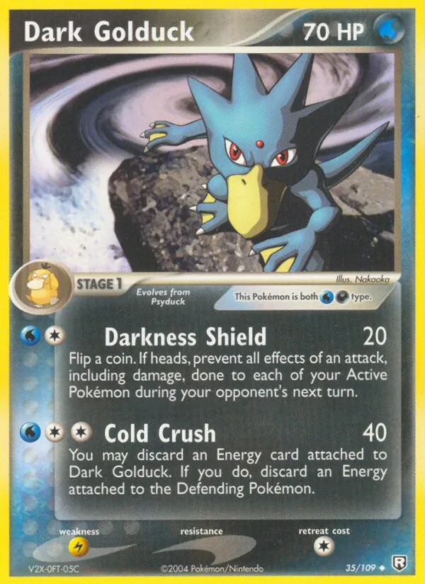 Dark Golduck full card art