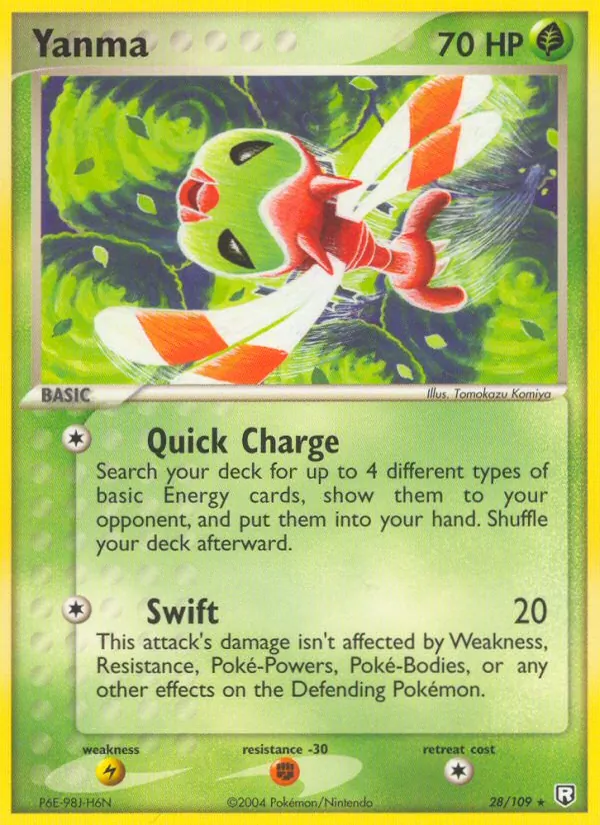 Yanma full card art