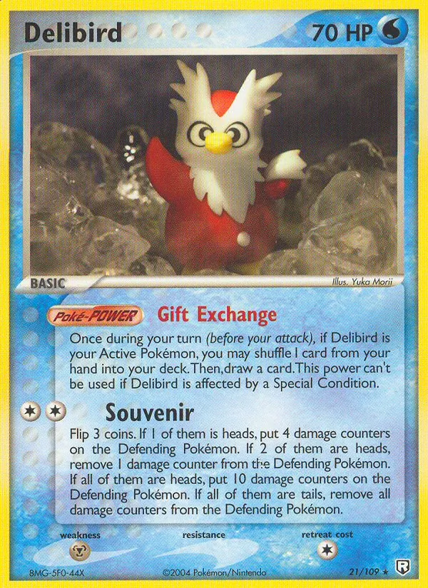 Delibird full card art