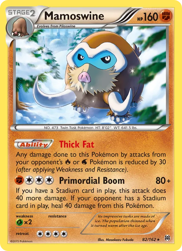 Mamoswine full card art