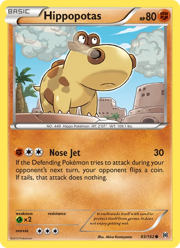 Hippopotas full card art