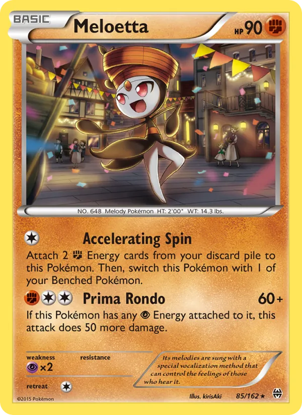 Meloetta full card art