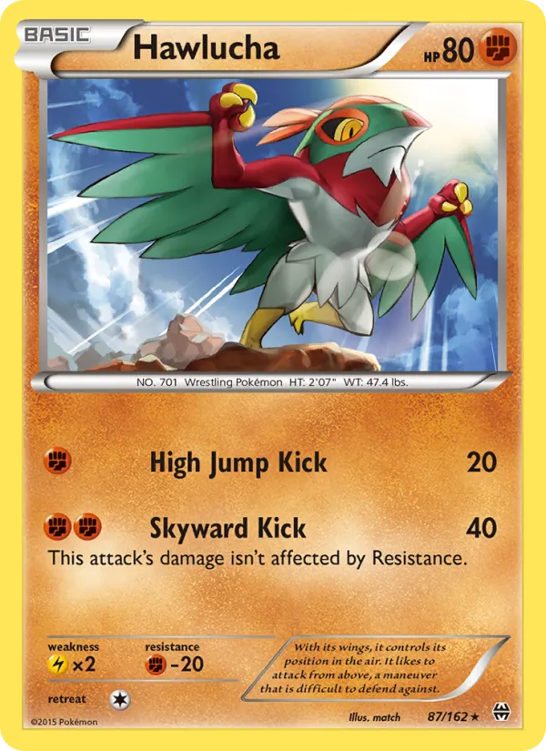 Hawlucha full card art