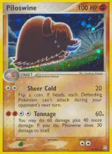 Piloswine · Team Rocket Returns Pokémon card