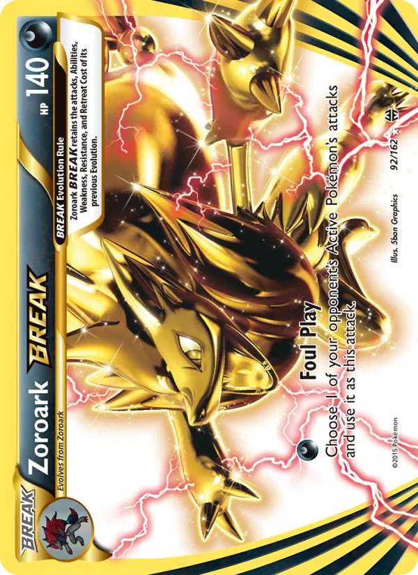 Zoroark BREAK full card art