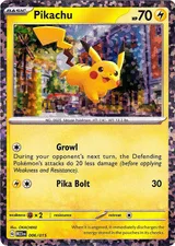 Pikachu · McDonald's Collection 2023 Pokémon card
