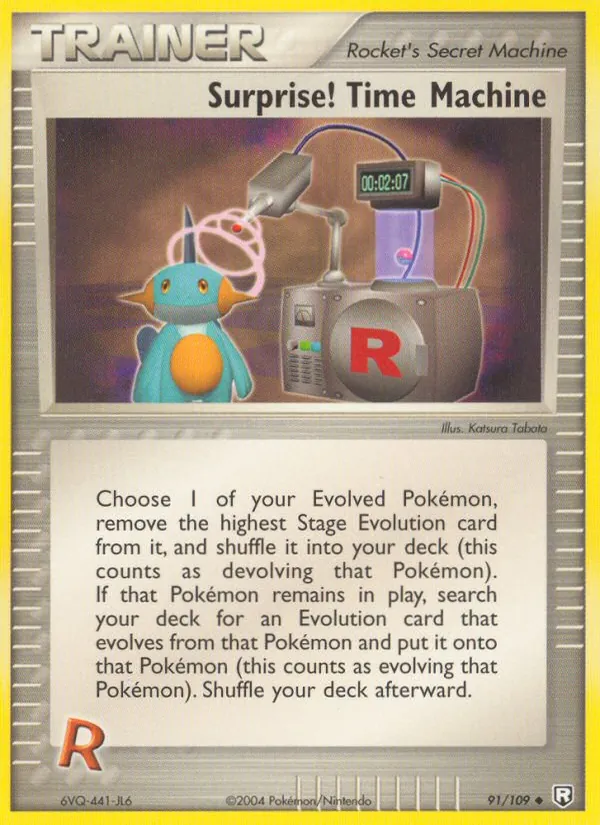 Surprise! Time Machine full card art