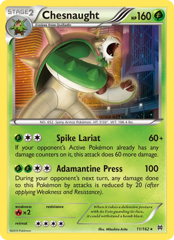 Chesnaught full card art