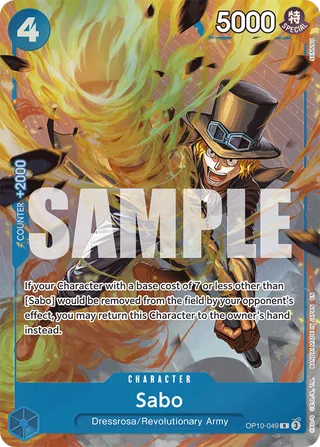 Sabo (Premium Card Collection -Best Selection Vol. 4-) #OP10-049-premium-card-collection-best-selection-vol-4 · One Piece Promotion Cards One Piece card