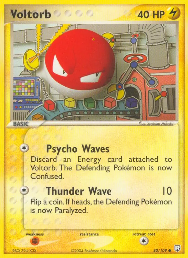 Voltorb full card art