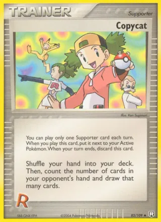 Copycat #83 · Team Rocket Returns Pokémon card