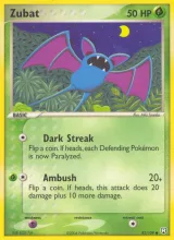 Zubat · Team Rocket Returns Pokémon card