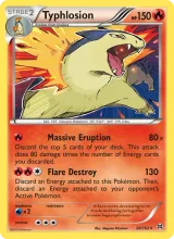 Typhlosion · BREAKthrough Pokémon card