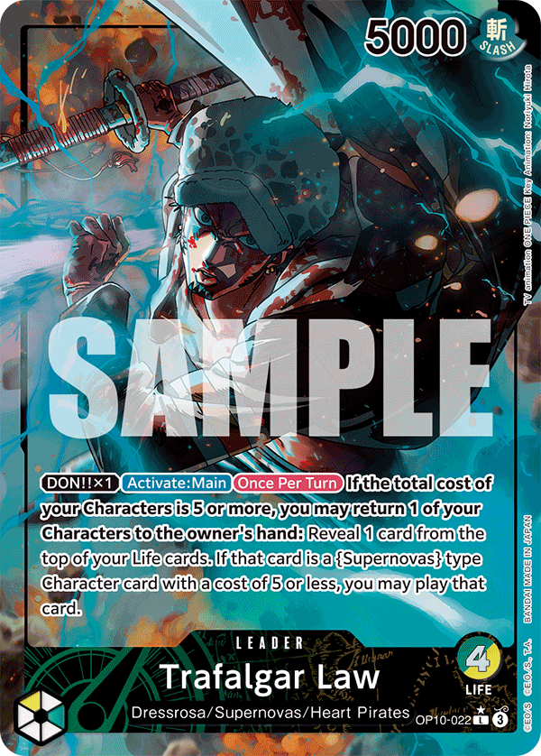 Trafalgar Law (Parallel) full card art