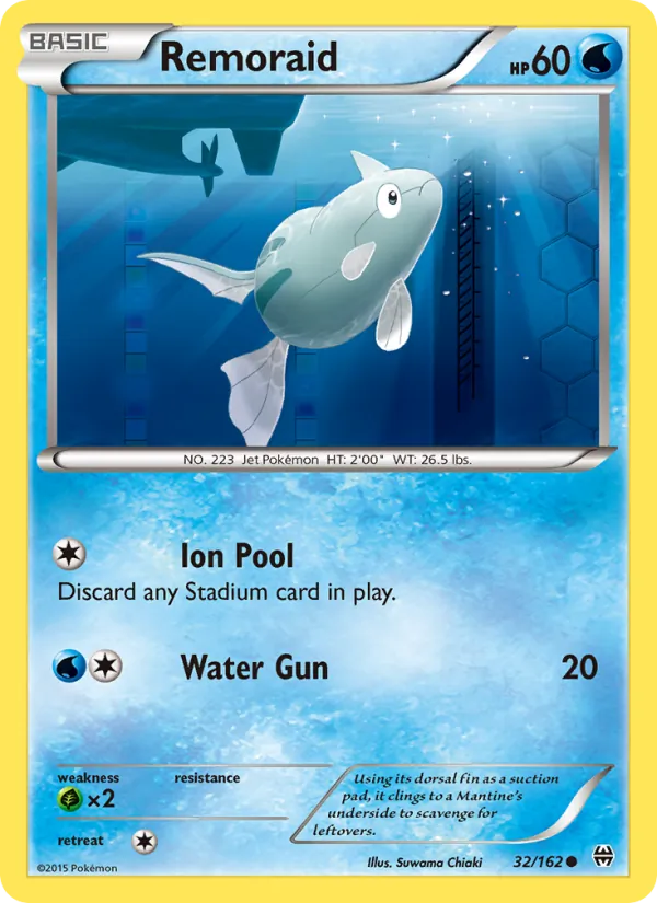 Remoraid full card art