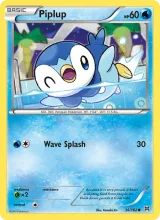 Piplup · BREAKthrough Pokémon card