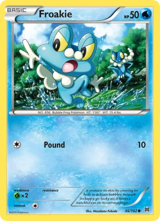 Froakie #46 · BREAKthrough Pokémon card
