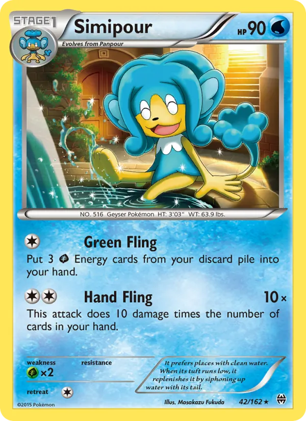 Simipour full card art