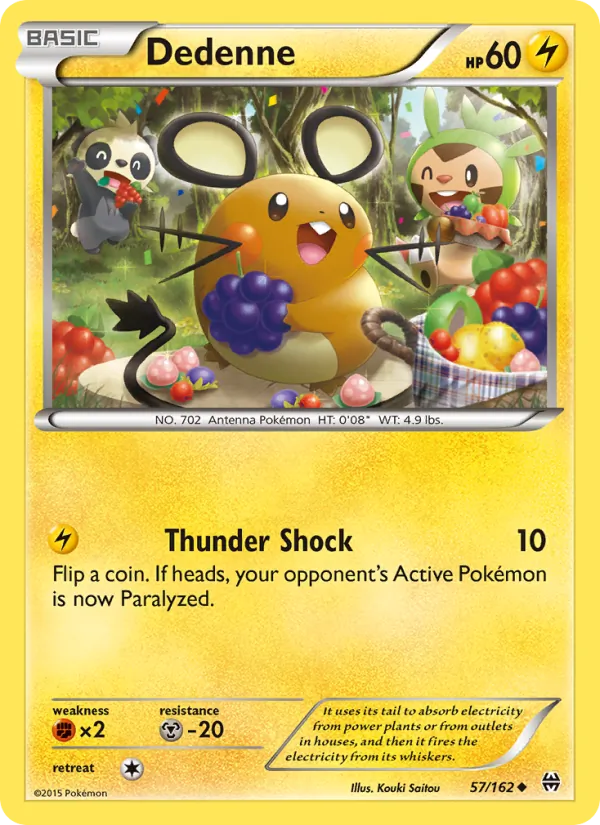 Dedenne full card art